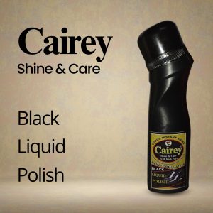 Cairey Black Liquid Shoe Polish - Premium Shoe Shine & Protection - Image 2